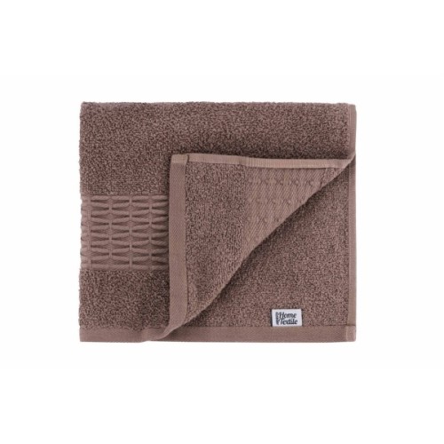 Рушник Ardesto набір махрових Lotus 2 шт 50х90 см індіго, 70х140см, 100% бавовна, какао (ART2357CA)