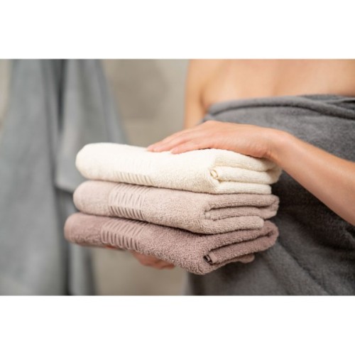 Рушник Ardesto набір махрових Lotus 2 шт 50х90 см індіго, 70х140см, 100% бавовна, какао (ART2357CA)