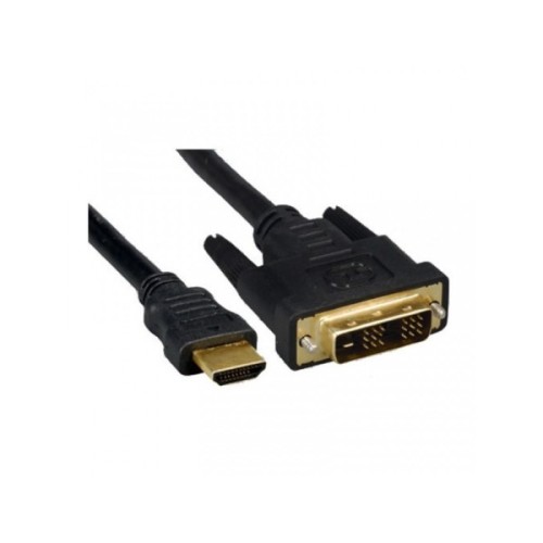 Кабель мультимедійний HDMI M to DVI M 4.5m 18+1pin Cablexpert (CC-HDMI-DVI-15)