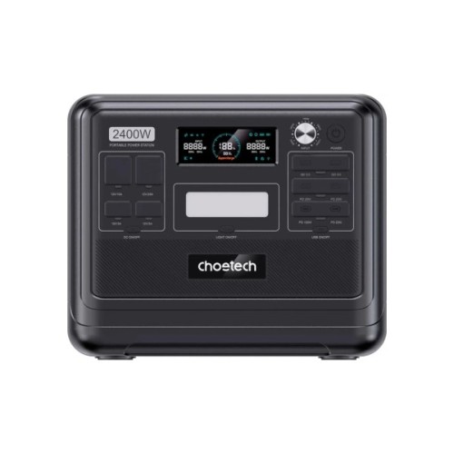 Зарядна станція Choetech BS008-BQB 2400W 2048Wh (BS008-BQB)