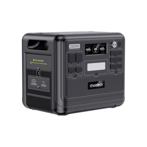 Зарядна станція Choetech BS008-BQB 2400W 2048Wh (BS008-BQB)