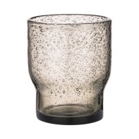 Набір склянок Ardesto Bubble 300мл, 2шт, скло, сірий (AR2630GY)