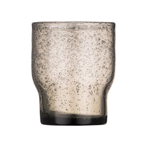 Набір склянок Ardesto Bubble 300мл, 2шт, скло, сірий (AR2630GY)