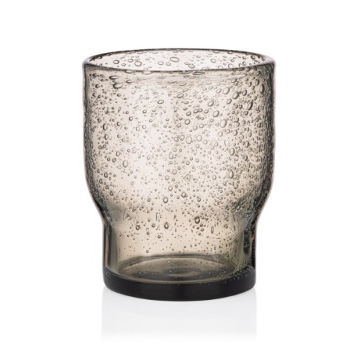Набір склянок Ardesto Bubble 300мл, 2шт, скло, сірий (AR2630GY)