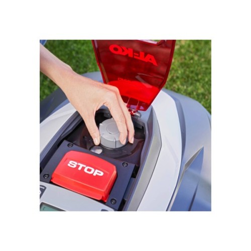 Газонокосарка AL-KO ROBOLINHO 1300 W, до 1300 м2, Li-ion 25.2V 5Ah, 3400 об./хв., 60 дБ (123034)