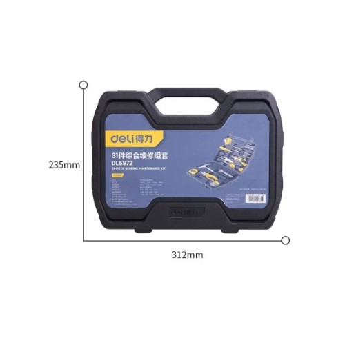 Набір інструментів Deli 31 шт. (DL5972)