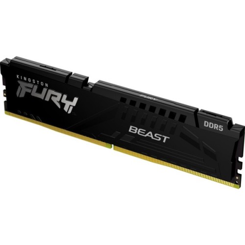 Модуль пам'яті для комп'ютера DDR5 8GB 5200 MHz Beast Black Kingston Fury (ex.HyperX) (KF552C40BB-8)