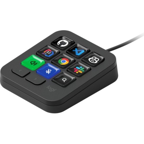 Набір блогера Logitech MX Keypad USB Type-C Graphite (920-013891)
