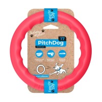 Іграшка для собак Collar PitchDog Кільце для апортування 17 см рожеве (62367)