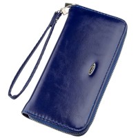 Гаманець Kivi З екошкіри Синій (19036)