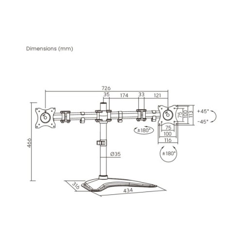 Кронштейн HiSmart HS083922
