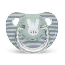 Пустушка Suavinex Hygge анатоміч. Затишні історії 6-18 міс. бірюзовий зайчик (306568)