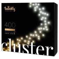 Гірлянда Twinkly Smart LED Cluster AWW, 400, BT+WiFi, Gen II, IP44 кабель чо (TWC400GOP-BEU)