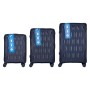 Набір валіз 2E M7979 (L+M+S) темно-синій (2E-PP-M7979-SET3-DB)