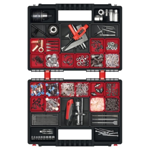 Ящик для інструментів Kistenberg органайзер 14", 344*249*100, NORB DUO, KNOS352510B (KNOS352510B)