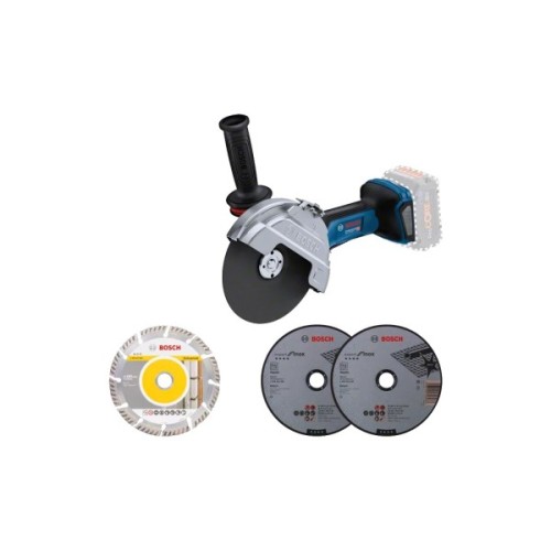 Шліфувальна машина Bosch GWS 182P 125 мм 18V, 2800-9000об/хв, 1.7кг (без АКБ та ЗП) (0.601.9H6.L01)