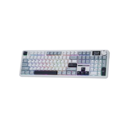 Клавіатура Aula F108 Pro Reaper Switch USB/Bluetooth/2.4G White (6978080501318)