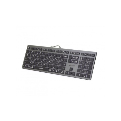 Клавіатура A4Tech FX60 USB Grey White backlit (4711421979009)