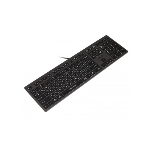 Клавіатура A4Tech FX60 USB Grey White backlit (4711421979009)