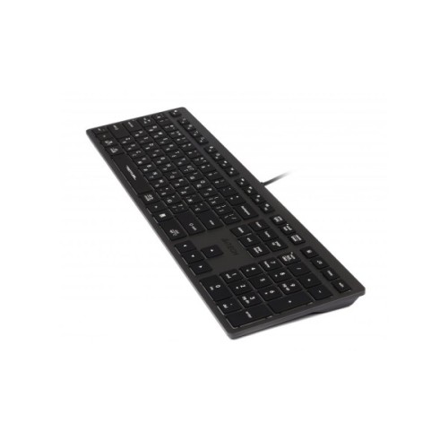 Клавіатура A4Tech FX60 USB Grey White backlit (4711421979009)