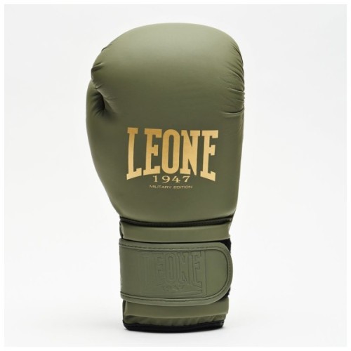 Боксерські рукавички Leone GN059G Military Edition Green 16 унцій (GN059G_Green_16oz)