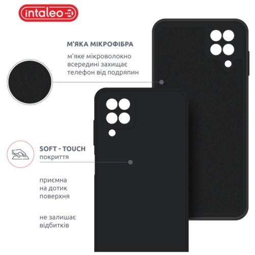 Чохол до мобільного телефона Intaleo SoftShell Samsung Galaxy A12 5G Black (1283126562525)