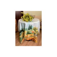 Скатертина Прованс Digitale Деревця 134х180 см (4823093424050)