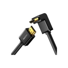 Кабель мультимедійний HDMI M to HDMI M 1.0m 90° corner HD103 black Ugreen (10172)