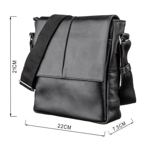 Сумка Shvigel Месенджер Чорна (00793)