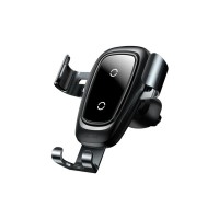 Універсальний автотримач Baseus Metal Gravity with technology Qi 10W (WXYL-B0A)