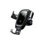 Універсальний автотримач Baseus Metal Gravity with technology Qi 10W (WXYL-B0A)