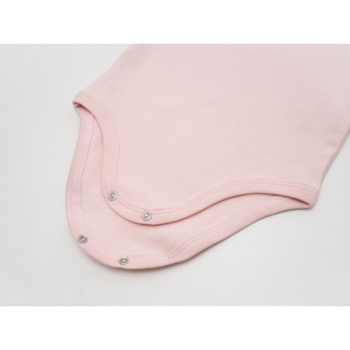 Боді дитяче Bibaby з ведмедиком (56167-68G-pink)