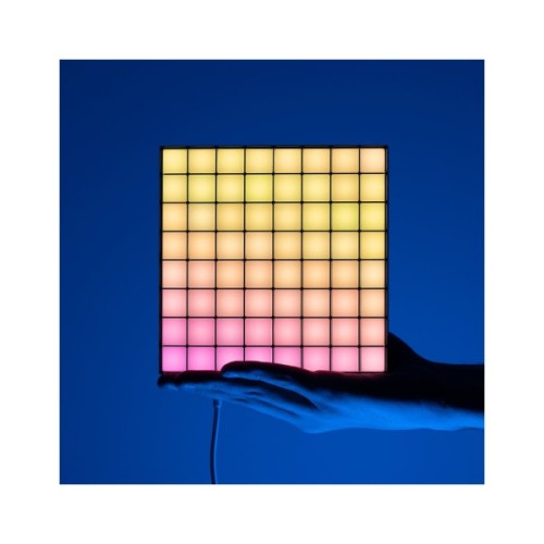 Гірлянда Twinkly Smart LED Squares 1 Starter Panel, RGB LED, USB-C, Black 16х16см (TWQ064STW-01-BUSB)
