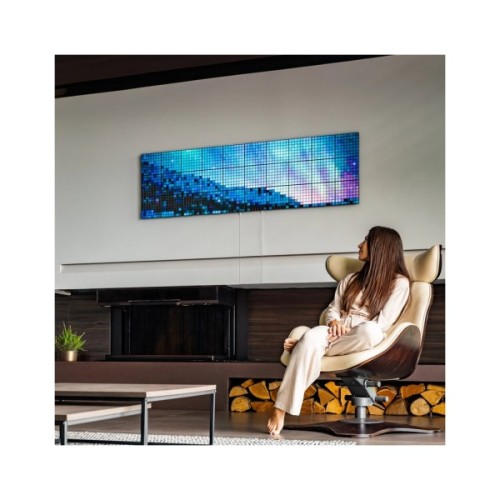 Гірлянда Twinkly Smart LED Squares 1 Starter Panel, RGB LED, USB-C, Black 16х16см (TWQ064STW-01-BUSB)