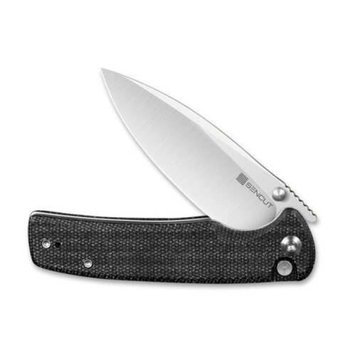Ніж Sencut Sachse Satin Black Micarta (S21007-1)