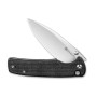Ніж Sencut Sachse Satin Black Micarta (S21007-1)