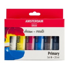 Акрилові фарби Royal Talens AMSTERDAM PRIMARY, 6*20 мл (8712079451158)