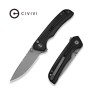 Ніж Civivi Tarask, Black G10, Stonewash (C25023C-1)