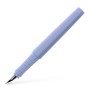 Ручка пір'яна Faber-Castell POLY Fountain Pen Pale Iris, колір корпусу фіолетовий, перо М (0,7 мм) (32955)