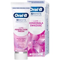 Зубна паста Oral-B 3D White Advanced Luxe Perfection Прохолода м'яти та евкаліпту 75 мл (8700216922739)