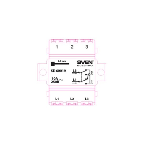 Перемикач Sven SE-60019 white (7100065)