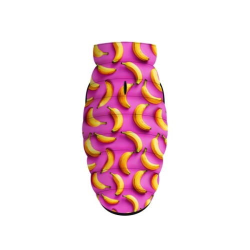 Курточка для тварин WAUDOG Clothes Банани на рожевому M 47 (409-4055)