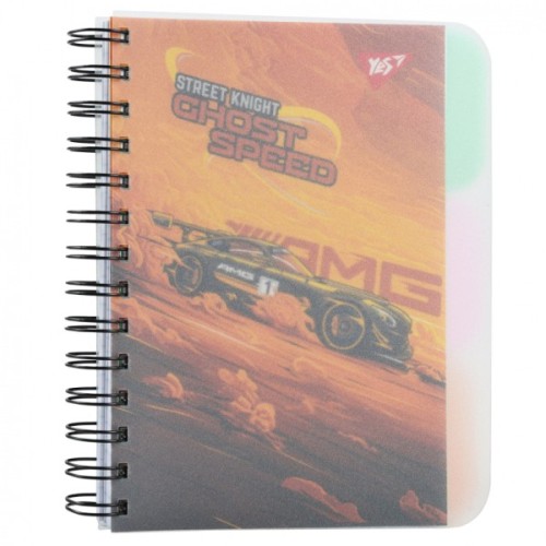 Блокнот Yes В6 Street knight 144 аркуша пластикова обкладинка (681980)