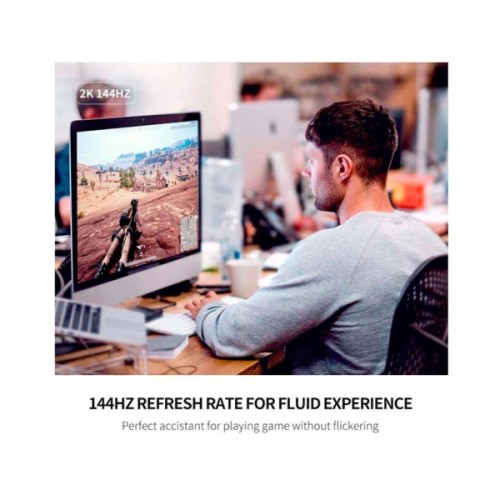 Кабель мультимедійний miniDisplayPort M to DisplayPort M 1.5m MD105 black Ugreen (10477)