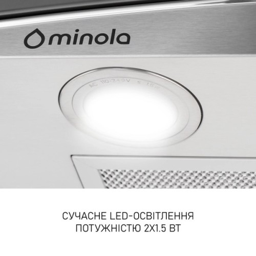 Витяжка кухонна Minola MTG 6642 I LED