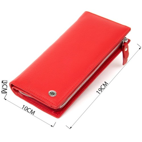 Гаманець ST Leather Червоний (19372)