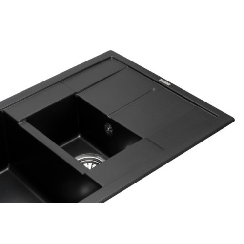 Мийка кухонна GRANADO LEON black shine (gr1001)