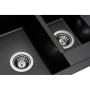 Мийка кухонна GRANADO LEON black shine (gr1001)
