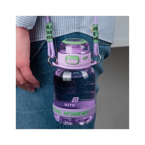 Поїльник-непроливайка Kite 700 мл, лілово-зелена (K25-1218-1)