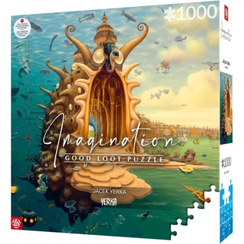 Пазл GoodLoot Imagination: Jacek Yerka Harbor 1000 ел. (5908305249351)